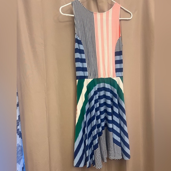 Daniel Cremieux Joey multi color mixed pattern fit & flare style dress size XS - Picture 4 of 4